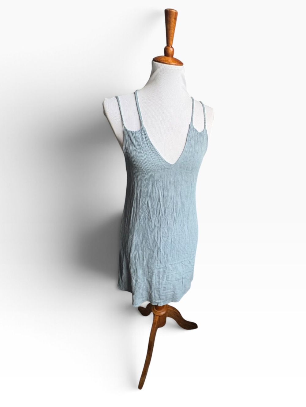 Urban Outfitters Pale Blue Double-Strap Slip